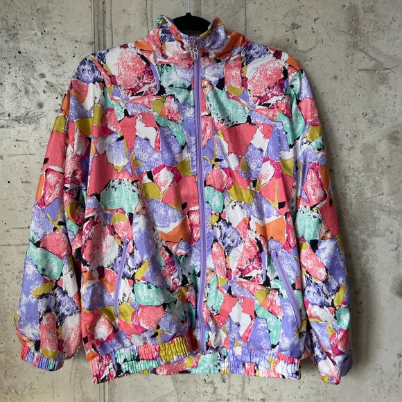 Vintage Lavon Nylon Jacket 80's or 90's - Picture 2 of 10